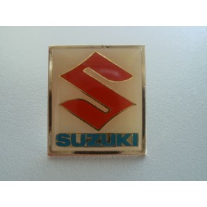 Anstecker Suzuki gelb