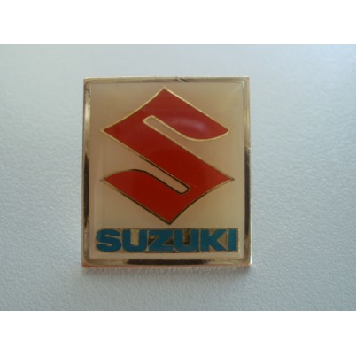 Anstecker Suzuki gelb
