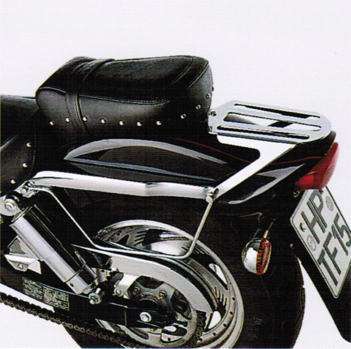 Satteltaschen-Abstands-Halter, Chrom- Suzuki VZ800